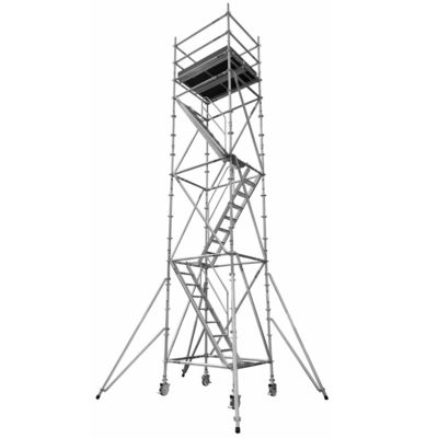 سعر جيد Horizontal Pipe Aluminum Lift Platform Offering 50.8MM Tube Diameter Lightweight Design with Strong Structural Integrity الانترنت